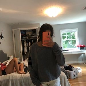 grey brandy melville sweater